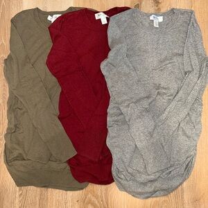 Motherhood Maternity long sleeve sweater